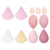 Namvo 11 Piece Pink Series Multi Color Makeup Sponge Set