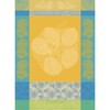 Garnier Thiebaut Filet De Citrons Soleil Jacquard French Kitchen Towel