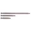 Square Drive Bits - 6” Long Impact Driver Bit Set