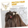 OHPHCALL 5pcs Butterfly Hair Clips for Women Small Non- Hair
