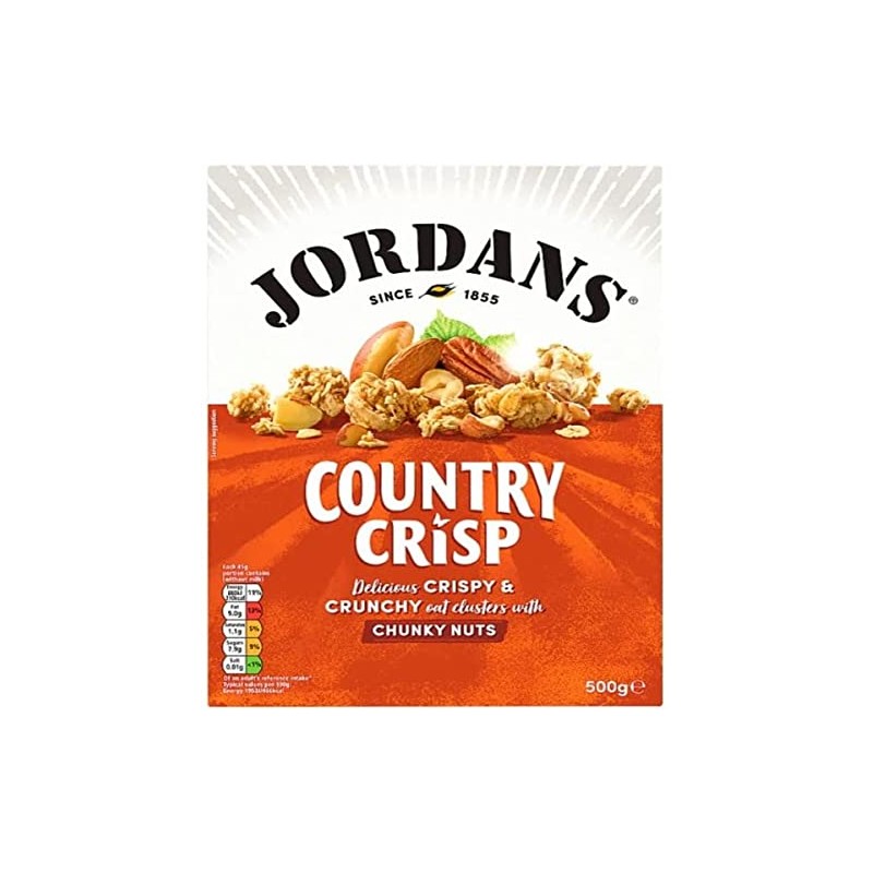 JORDANS CRISPY FOUR NUTS 500G