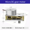 Snblzhef Brushed DC Motor Model 4142-300, 3V, 55RPM with Gear