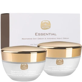 Kedma - Set Crema Giorno e Notte al Collagene e Minerali del Mar Morto - Idratante e Anti-Età - 2x50g