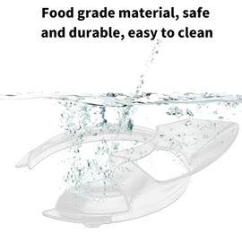 Pouring Shield Splashing Cover Guard ABS Mixing Bowl Chute Replacement for KSM500PS KSM45 4.5 5QT Blender Food Grade Material Durable and Safe