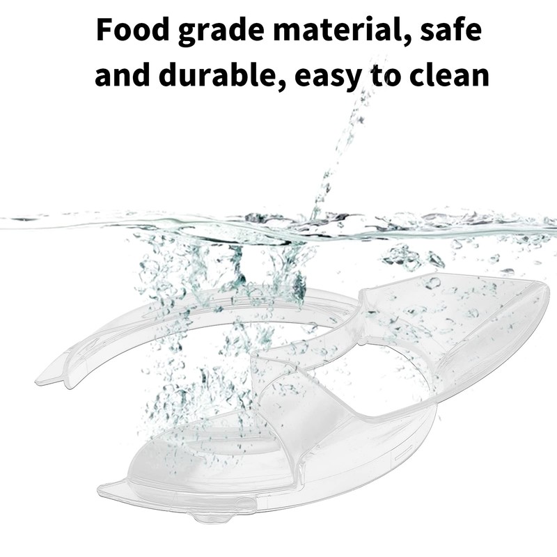 Pouring Shield Splashing Cover Guard ABS Mixing Bowl Chute Replacement