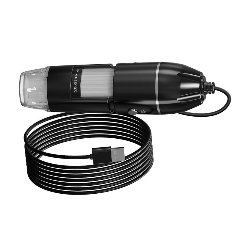 Digital Microscope USB HD Inspection Camera 500X 1000X 1600X Magnification