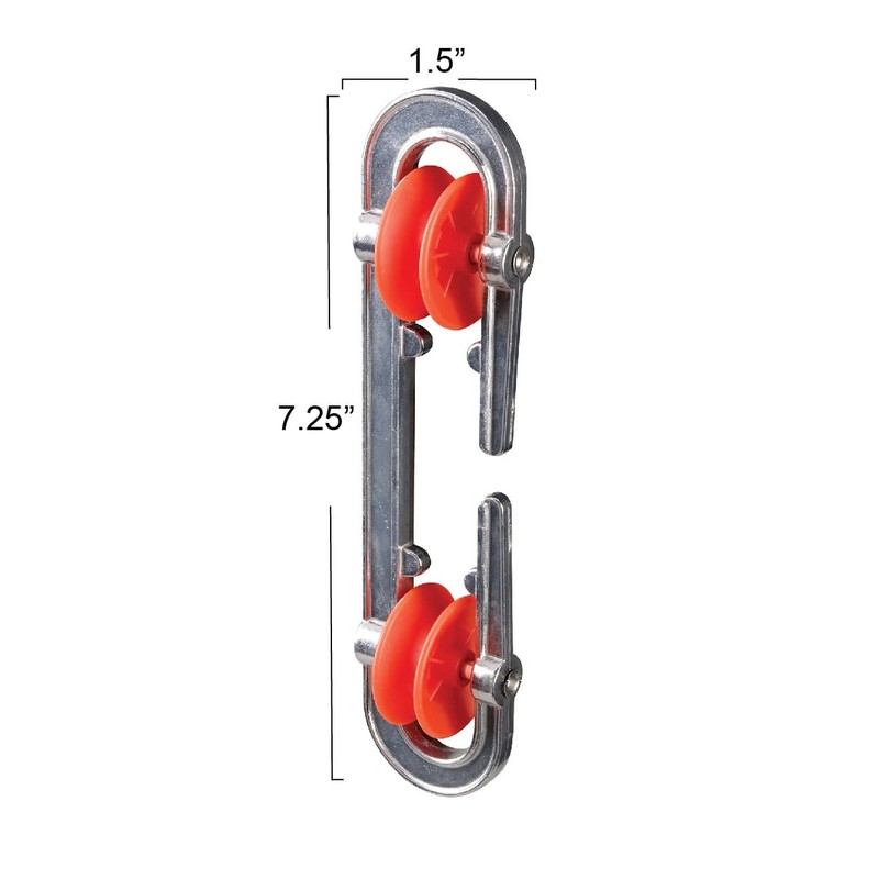 Household Essentials Metal Clothesline Spreader, Prevents Tangling and Twisting Clotheslines,