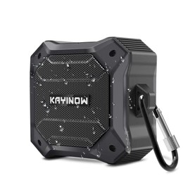 New Upgraded 5W IPX7 Waterproof Bluetooth Speaker Portable Vibrating Wireless Speaker Loud Stereo Sound, TWS Stereo Pairing, 12 Hours, Bluetooth 5.0, Built-in Mic for Outdoors