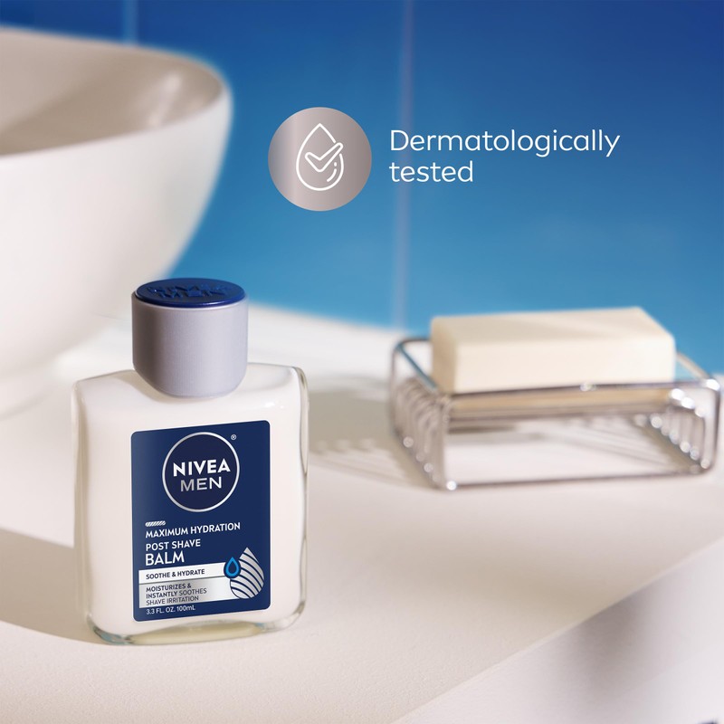 NIVEA MEN Maximum Hydration Post Shave Balm, With Provitamin B5