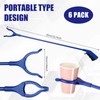 Norme 6 Pcs Grabber Reacher Tool Bulk, 32" Long Handle