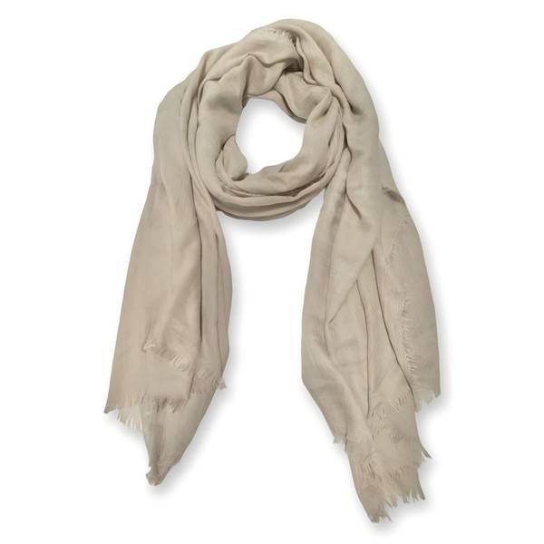 guiyal Cotton Linen Blend Fashion Scarf, travel scarf，Soft Breathable Fabric,