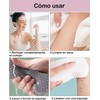 Esponja Exfoliante Corporal JIAQCN 4 Piezas para Piel Sensible y