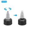 PATIKIL Twist Bottle Caps, 50Pcs 24/410 Squeeze Bottle Cap Replacement