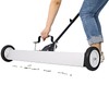 Donext Rolling Magnetic Sweeper, Heavy Duty Push-Type with Release, 30lbs