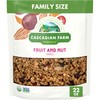 Cascadian Farm Organic Granola, Fruit and Nut Cereal, Resealable Pouch,