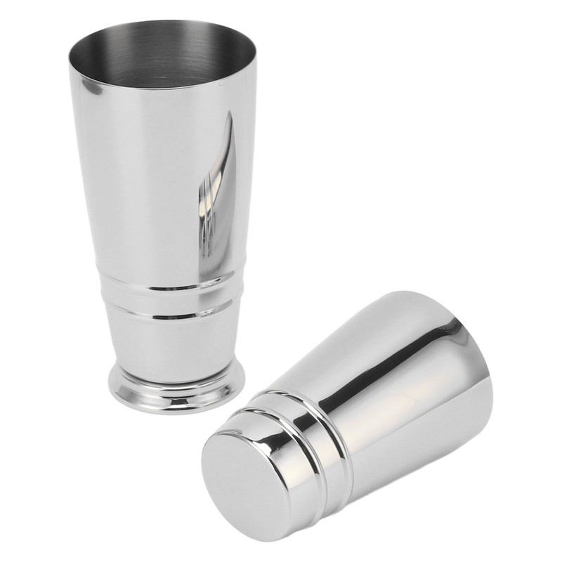 Cocktail Mixer 304 Stainless Steel Glossy with Bottom Dishwasher Safe