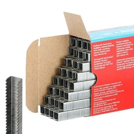 Arrow Fastener T50 506IP 3/8" Flat Crown Heavy Duty Steel Staples | Pro-Pack | 5000 Each Box