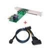 Cablecc PCI-E 3.0 4.0 to SFF-8643 Card Adapter and U.2