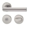 Hoppe Amsterdam Stainless Steel F69 Rosette Fitting E1400Z/42KV/42KVS, Bathroom/Toilet Design