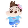 Sunstar Bungu Sanrio S1426885 Pencil Case, Plush Crayon Shin-chan x
