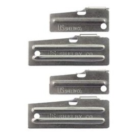 US Shelby (4) U.S. Shelby Co Stamp 2 Each P-51 / P-38  Survival Kit  Military Can Opener