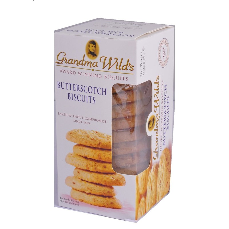 Grandma Wild's - Butterscotch Biscuits - 150g