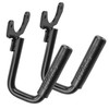 Black Solid Steel Front Grab Handles Bar Compatible for 1997-2006