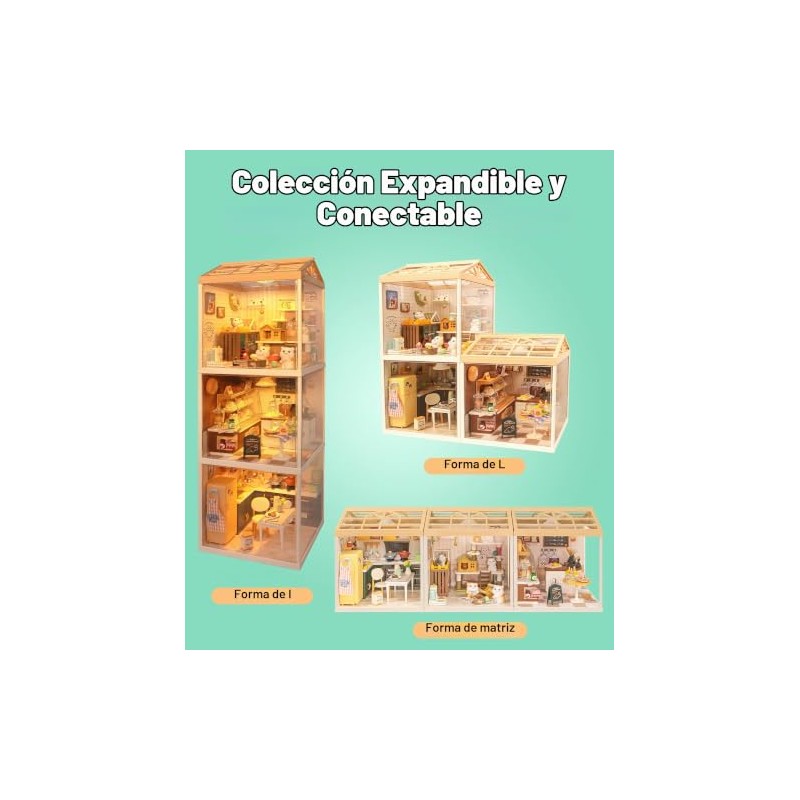 BeepZipp - Kit de cocina en miniatura de casa de