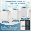 3 Pack G3 Air Purifier Replacement Filter for AMEIFU, Compatible