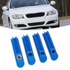 4PCS Fuel Injector Nozzle Flush Cleaner Adapter Universal Cleaning Tool
