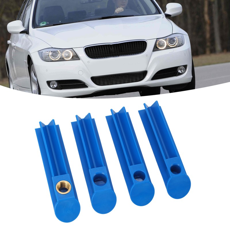 4PCS Fuel Injector Nozzle Flush Cleaner Adapter Universal Cleaning Tool