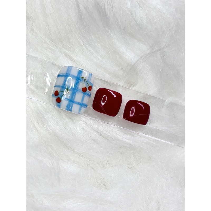 Cherry Picnic Paddy Tip - Transparent Hard Case / 체리