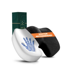 2025 Upgraded Cushion, Beautiful Packaging, Memory Foam, Chair Pad, Cushion, Prevents Hip Pain, Perfect for Posture Correction, Breathable, Anti-Slip Sole (Black)