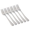 6 Dessert Forks 15 x 2.05 cm Stainless Steel 18/0