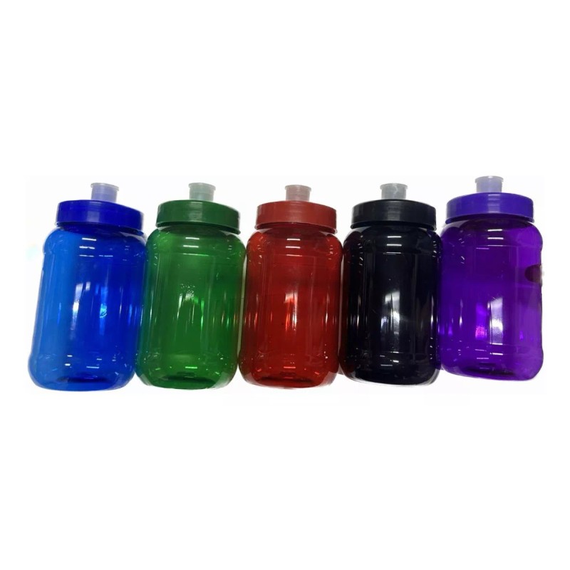 vasos cilindro 50 Vaso Cilindro,dulcero, 500ml Tapa Chupón, Colores