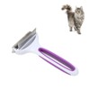 2 in 1 Pet Grooming Brush Washable Pet Dematting Comb