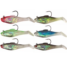 Fishing Lures Kit Spoon Spinnerbaits Swimbait Crankbaits Minnow Variety Kit Rooster Tail Trout Spinner Salmon Spoons Walleye Assorted Metal Hard Lures Spinners Bait(KITS-66PCS)