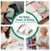 Waterproof Pill Pouch Set, Pill Organizer Binder with 14 Color-Coded
