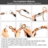 Set of 2 Swing Ropes, Adjustable Swing Extension Rope, 1.8