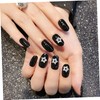 Outanaya 10pcs Star Shape Rhinestone Nail Charms Versatile Nail Decors