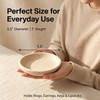 Voxionix Travertine Jewelry Dish, 5.5 Inch Trinket Dish & Jewelry