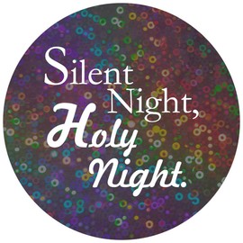 School Stickers Sparkly Christmas Hymn Stickers