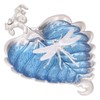 Incense Stick Holder Bodhi Leaf Incense Decorated Plate for Living