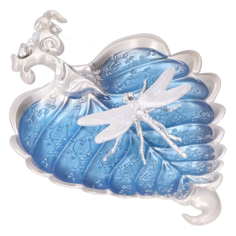 Incense Stick Holder Bodhi Leaf Incense Decorated Plate for Living