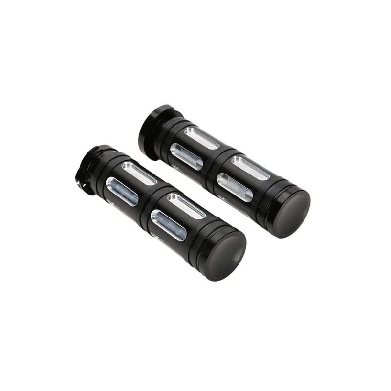 Baceyong 2x Motorcycle Grips, Universal 25mm Grip Bar Waterproof Non