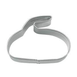 Staedter Curling Stone Shape Cookie Cutter, Silver