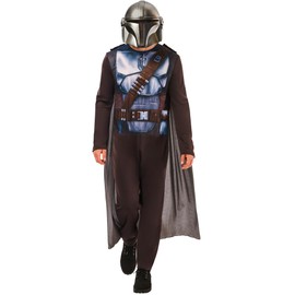 RUBIE'S R1001690L Déguisement Adulte Mandalorian Darth Vader Fancy Dress, Solid, Black, M