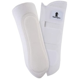 Classic Equine EZ Wrap Lite Hind Splint Boots, White