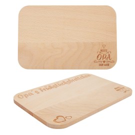 LOOPES Grandpa Gifts Christmas Wooden Breakfast Board Grandpa Christmas Gifts Breakfast Board Grandfather Wooden Board Grandpa's Board Best Grandpa Gift for Birthday Christmas Father's Day