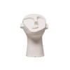 Bloomingville 8.25" H Cement Face Sculpture, White
